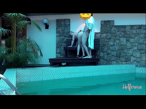 ❤️ Bòs envite sèvant nan pisin lan, men li pa t 'kapab reziste yon cho ❤️ Porno vk nan pònografi ht.mass-pr.ru